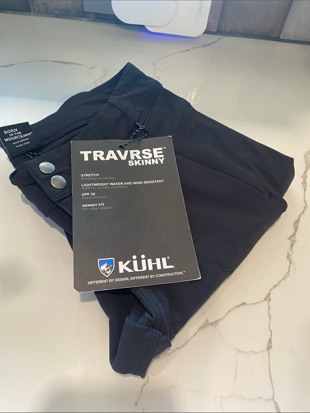 Kuhl Traverse Skinny - Black size 0